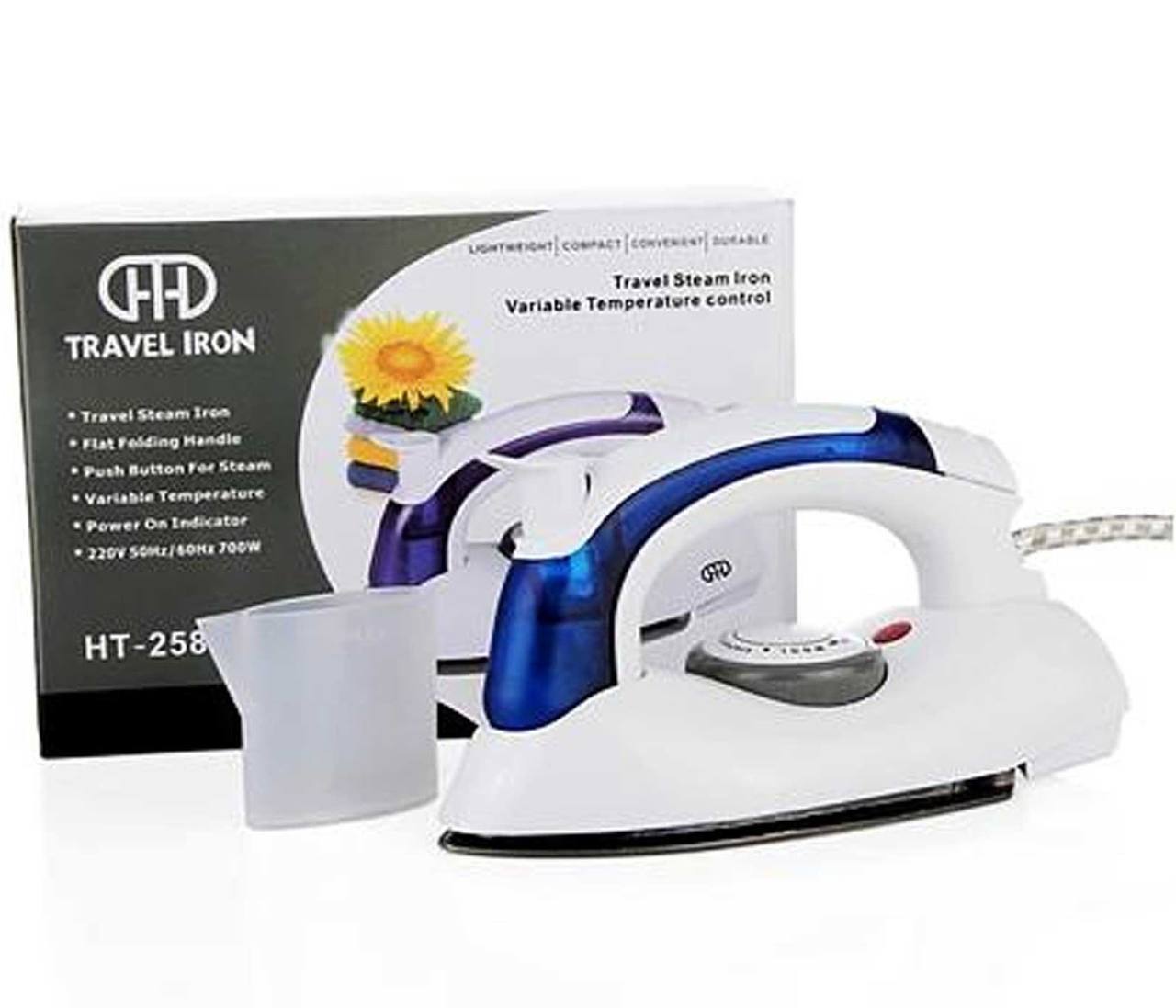 مینی اتو بخار مسافرتی دسته تاشو HT-258B